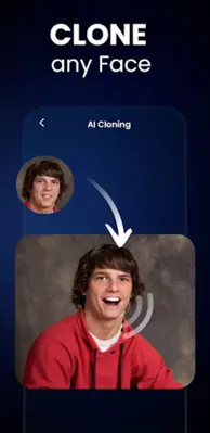 Voice & Face Cloning Clony AI android App screenshot 4