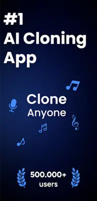 Voice & Face Cloning Clony AI android App screenshot 5